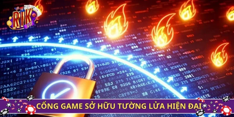 Cổng game sở hữu tường lửa hiện đại